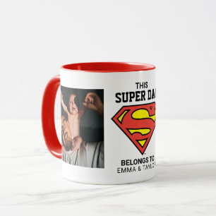 Superman "Detta Tillhör Pappa till" Mugg