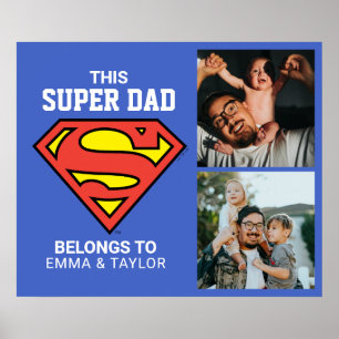 Superman   "Detta Tillhör Pappa till" Poster
