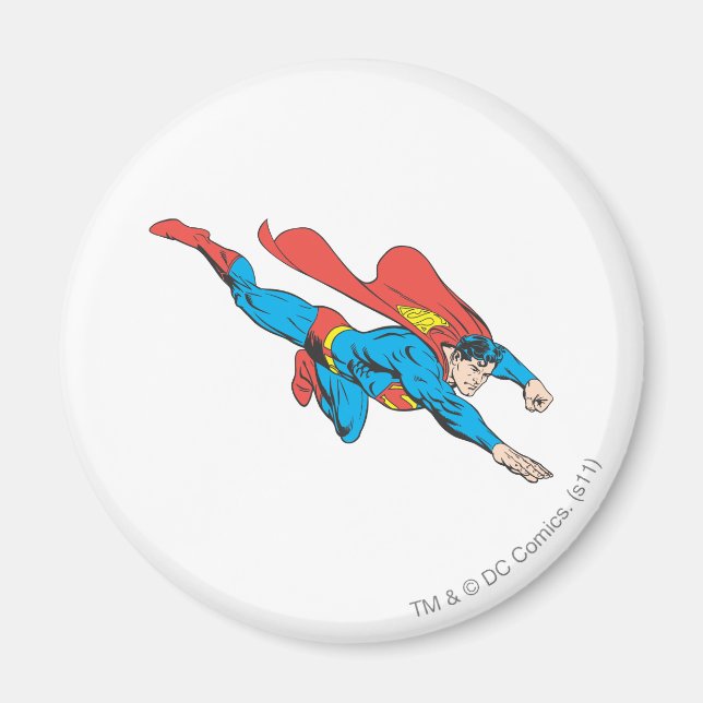 Superman Dives Höger Magnet (Framsidan)