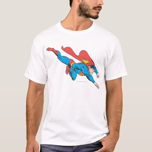 Superman Dives Höger T-shirt (Framsida)