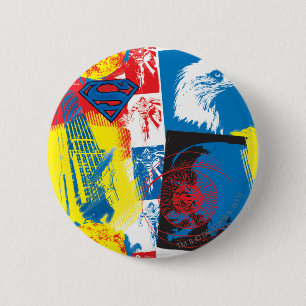 Superman Eagle Collage Knapp