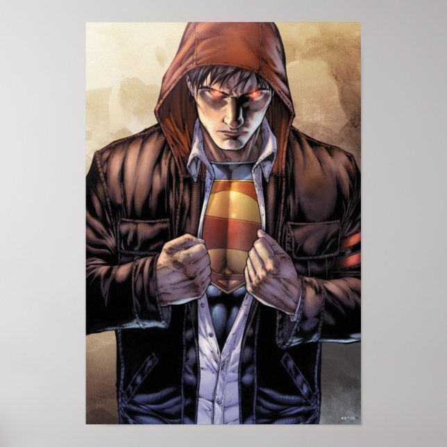 Superman Earth Cover - Färg Poster (Framsidan)