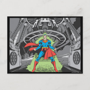 Superman Exposed to Kryptonite Vykort