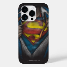 Superman | Färgad kalvfärgsskiss