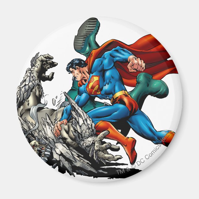 Superman Fights Monster Magnet (Framsidan)