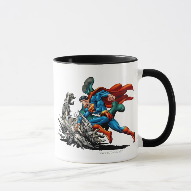 Superman Fights Monster Mugg (Höger)