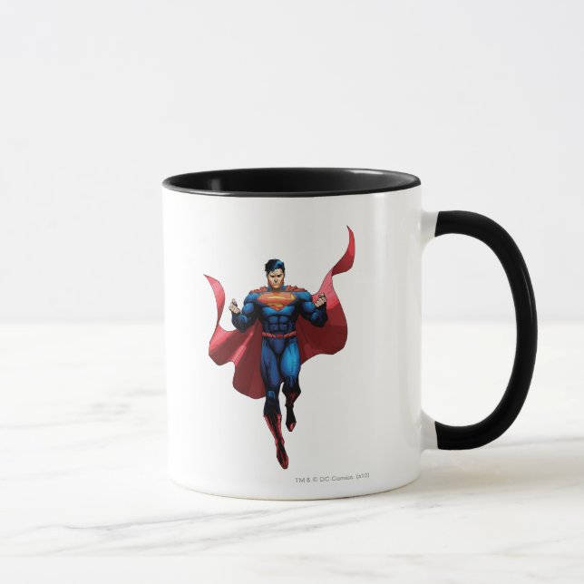 Superman Flies Mugg (Höger)
