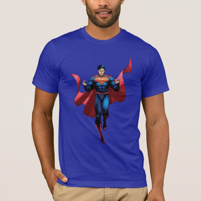 Superman Flies Tee Shirt (Framsida)