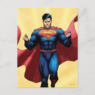 Superman Flies Vykort