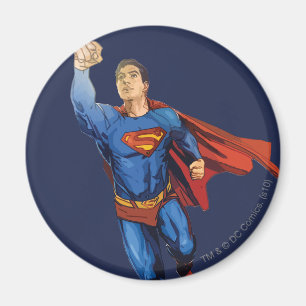 Superman Flyg Lämnat Magnet