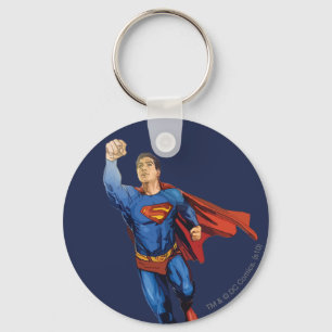 Superman Flyg Lämnat Nyckelring