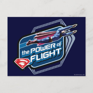 Superman Flygkraften Vykort