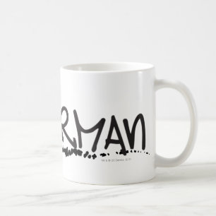 Superman Graffiti Logotyp Kaffemugg