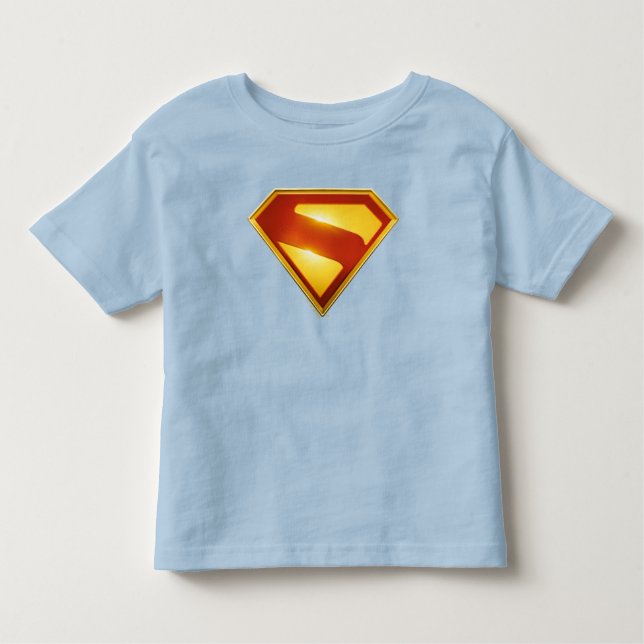 Superman Gyllene S Sköld Briljans T Shirt (Framsida)