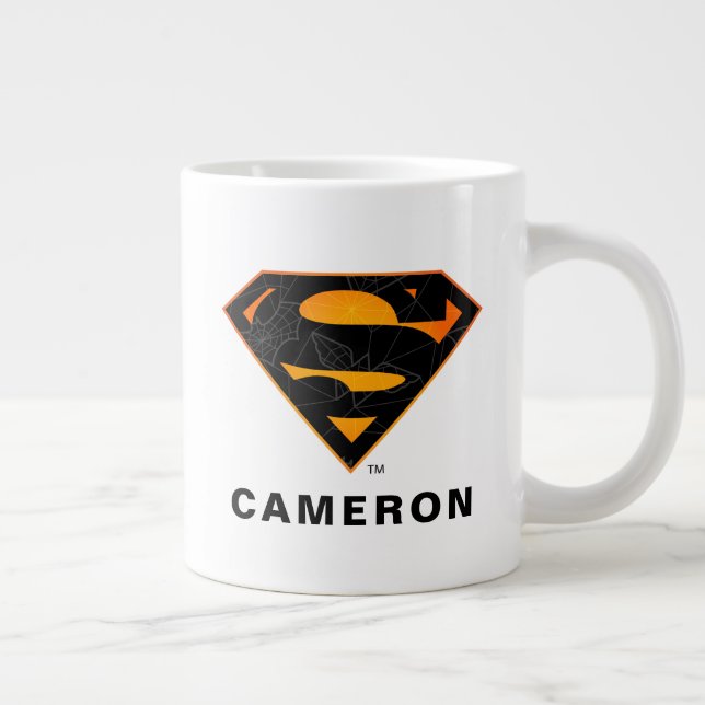 Superman | Halloween-inspirerad Logotyp Jumbo Mugg (Höger)