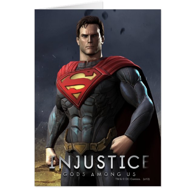 Superman Hälsningskort (Framsidan)