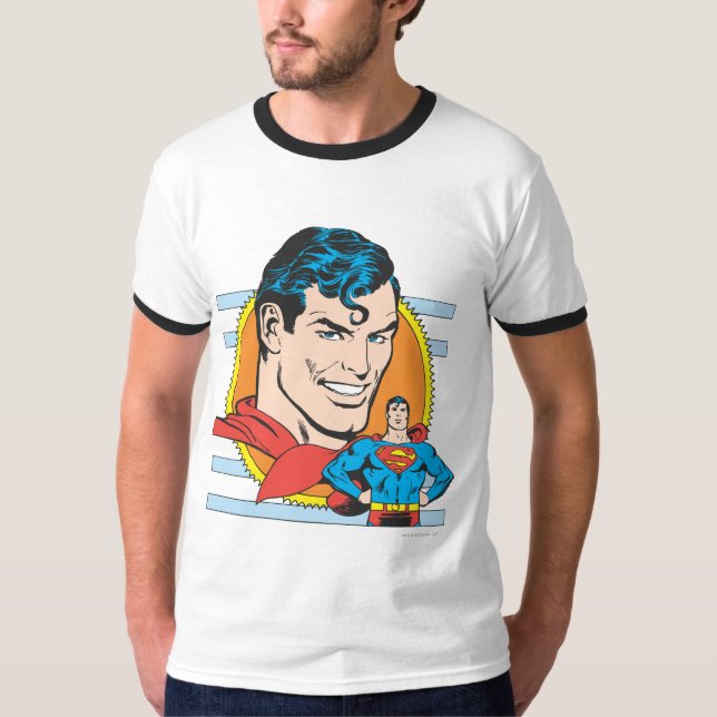 Superman Head Shot T-shirt (Framsida)