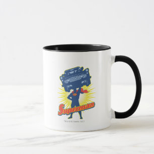 Superman hiss a bil 2 mugg