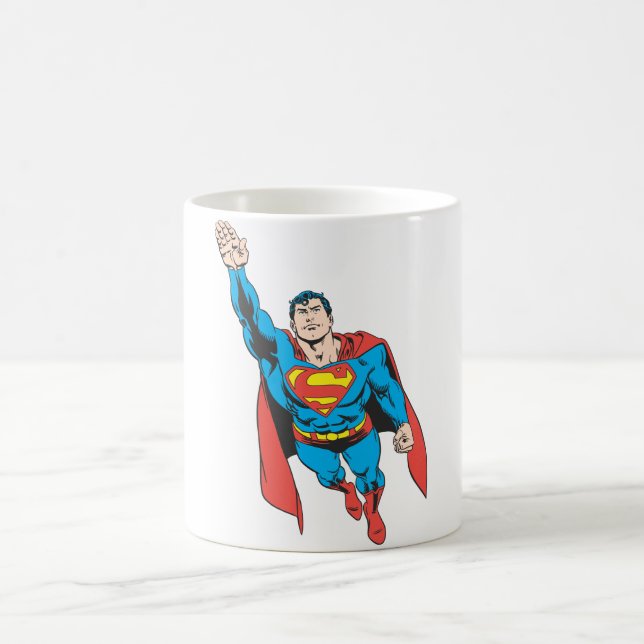 Superman Höger Arm Razed Kaffemugg (Center)
