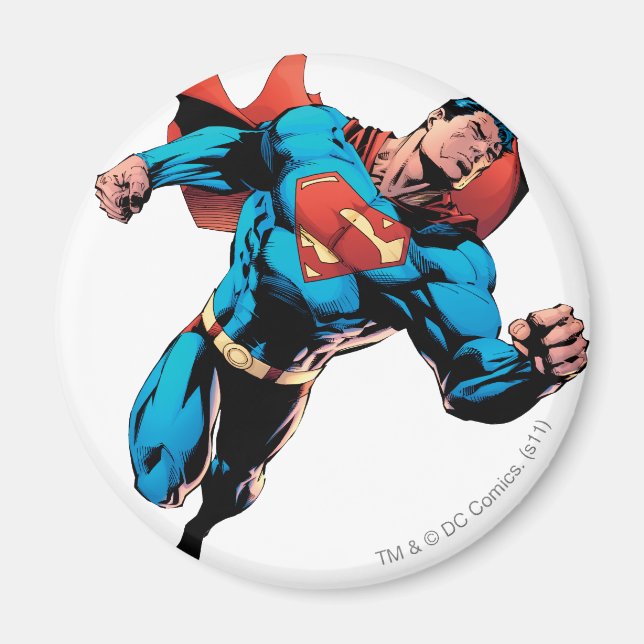 Superman i kostym magnet (Framsidan)