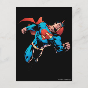 Superman i kostym vykort
