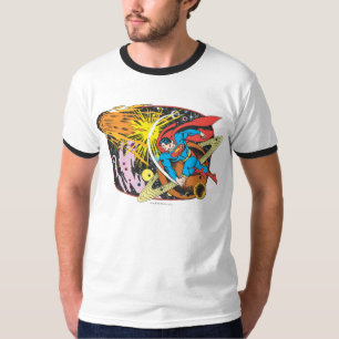 Superman i rymden tee shirt