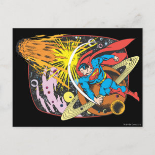 Superman i rymden vykort