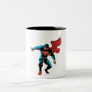 Superman i skugga Två-Tonad mugg