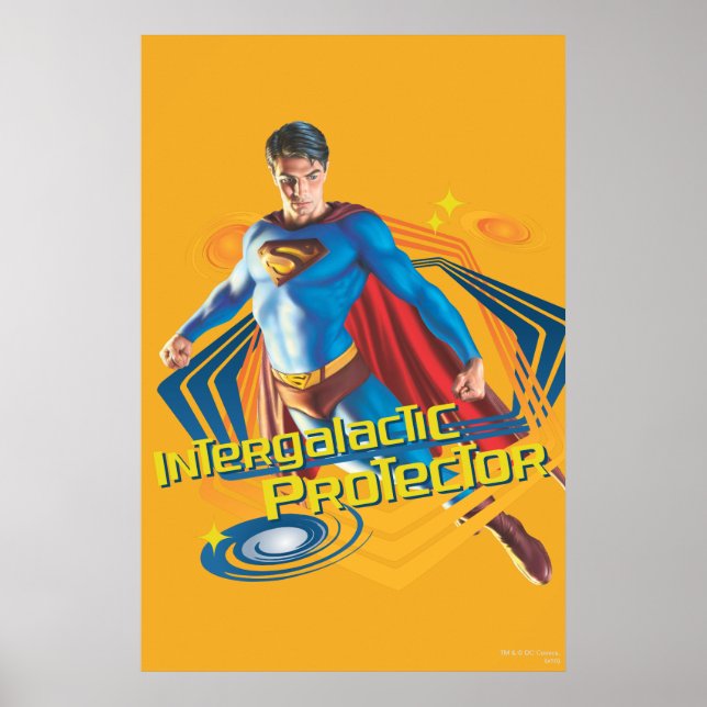 Superman Intergalactic Protector Poster (Framsidan)