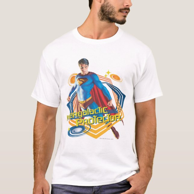 Superman Intergalactic Protector T-shirt (Framsida)