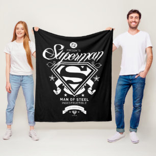 Superman Jackar om Arm Fleecefilt