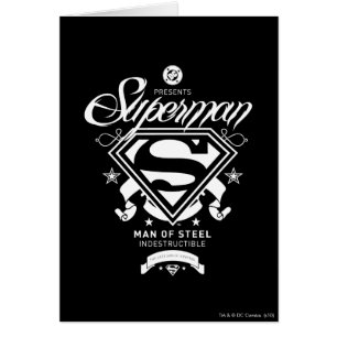 Superman Jackar om Arm Hälsningskort
