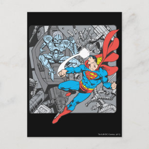 Superman Kämpar Mot Brainiac Vykort
