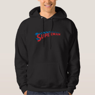 Superman Klassisk Logotyp Hoodie
