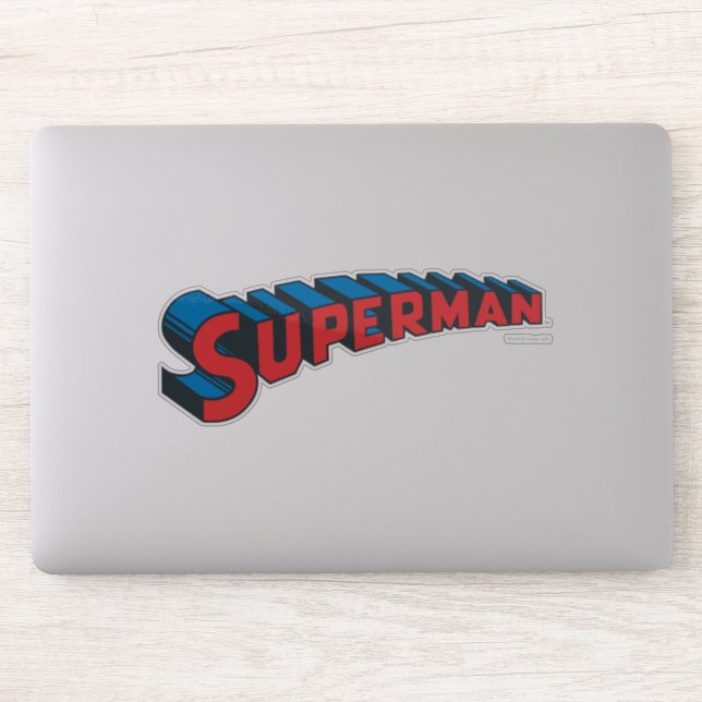 Superman | Klassisk Logotyp Klistermärken (Dator)