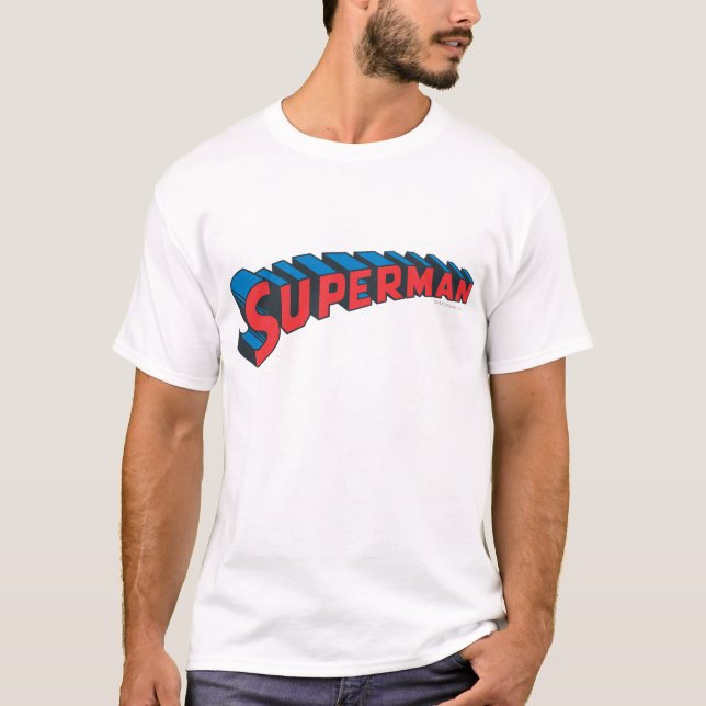 Superman | Klassisk Logotyp T Shirt (Framsida)