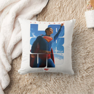 Superman Kolla upp Pose Kudde