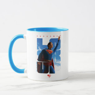 Superman Kolla upp Pose Mugg
