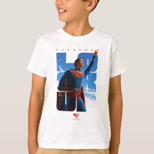 Superman Kolla upp Pose T Shirt