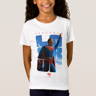 Superman Kolla upp Pose T Shirt