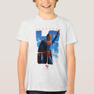 Superman Kolla upp Pose T Shirt