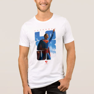 Superman Kolla upp Pose T Shirt