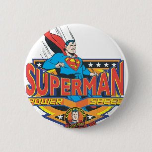 Superman - Kraft, hastighet Knapp