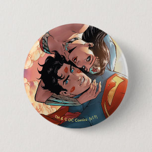 Superman/ kvinna Tecknad Cover #11 Variant Knapp