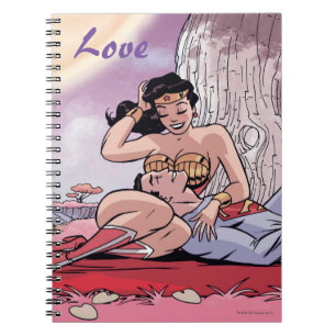 Superman/ kvinna Tecknad Cover #14 Variant Anteckningsbok Med Spiral