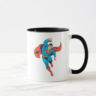 Superman Lämnat Fist Raded Mugg