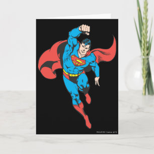 Superman Lämnat Fist Razed Kort