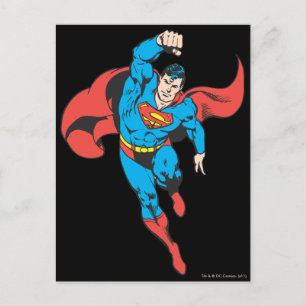 Superman Lämnat Fist Razed Vykort