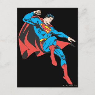 Superman Lands Light Vykort