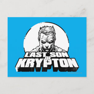 Superman Last Son of Krypton Vykort